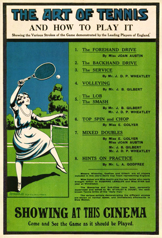 A woman playing tennis with green background