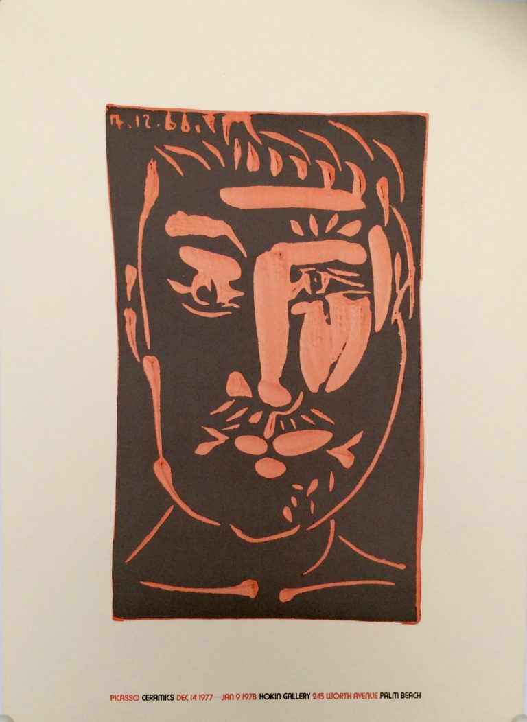 A man's face