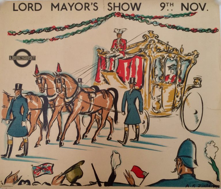 A royal carriage on parade