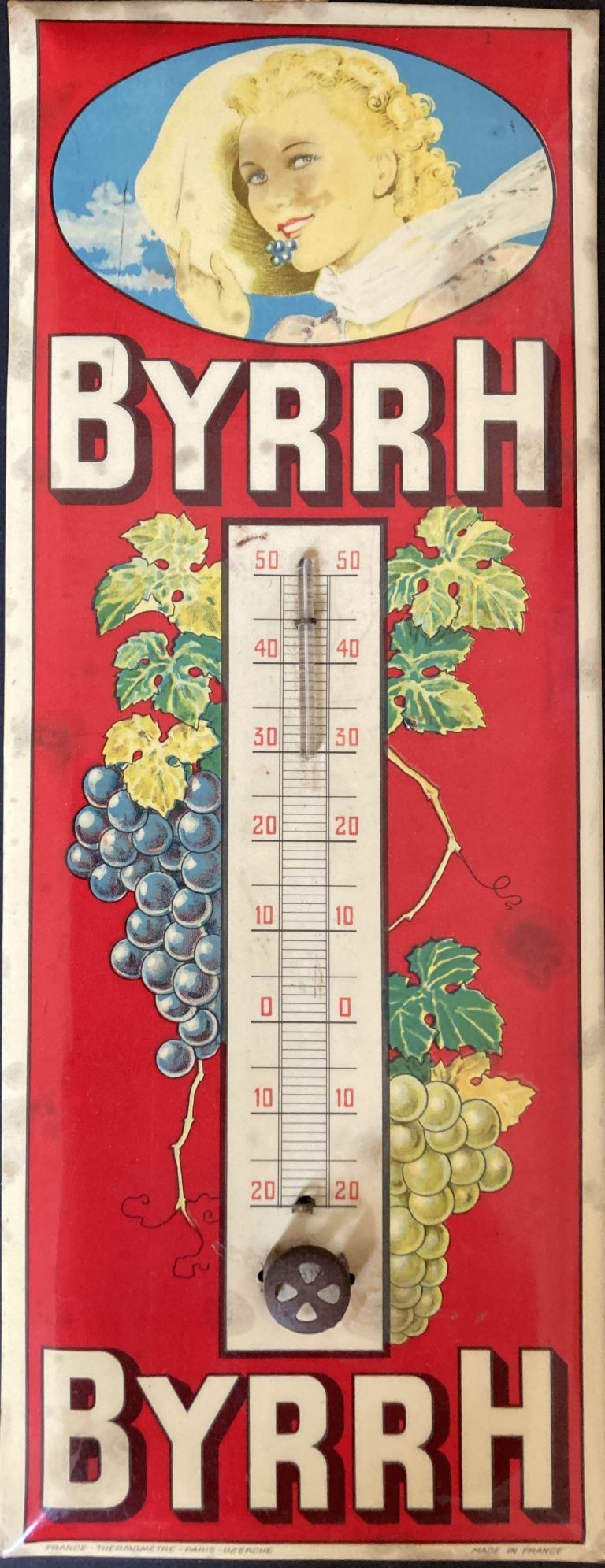 Byrrh thermometer