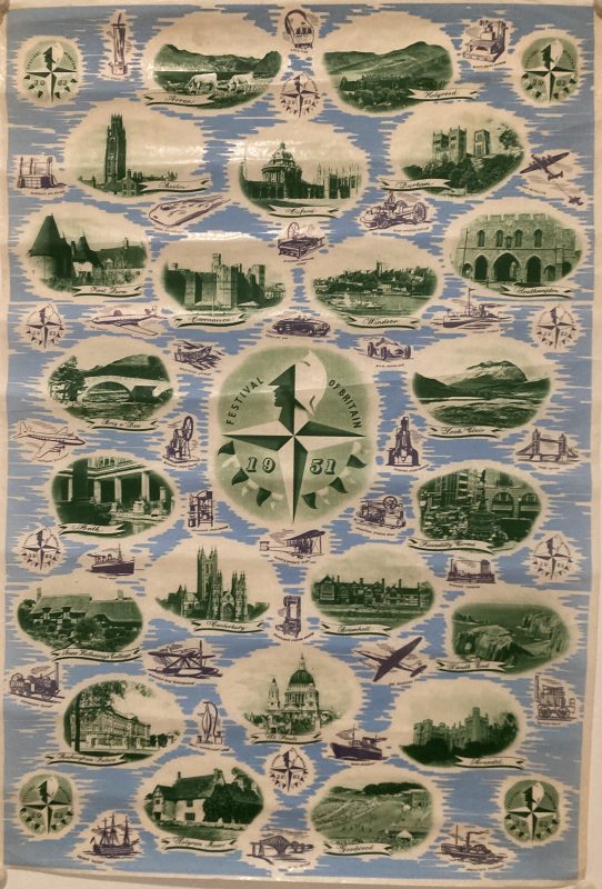 Festival of Britain wrapping paper