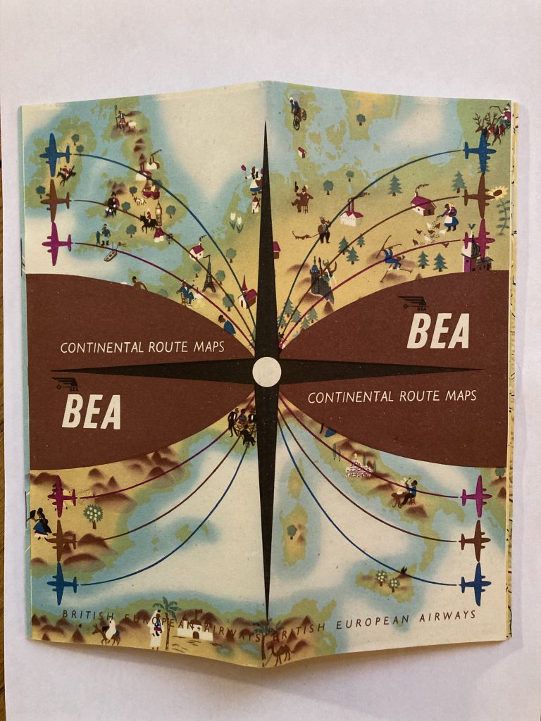 BEA route map