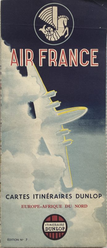 Air France route map