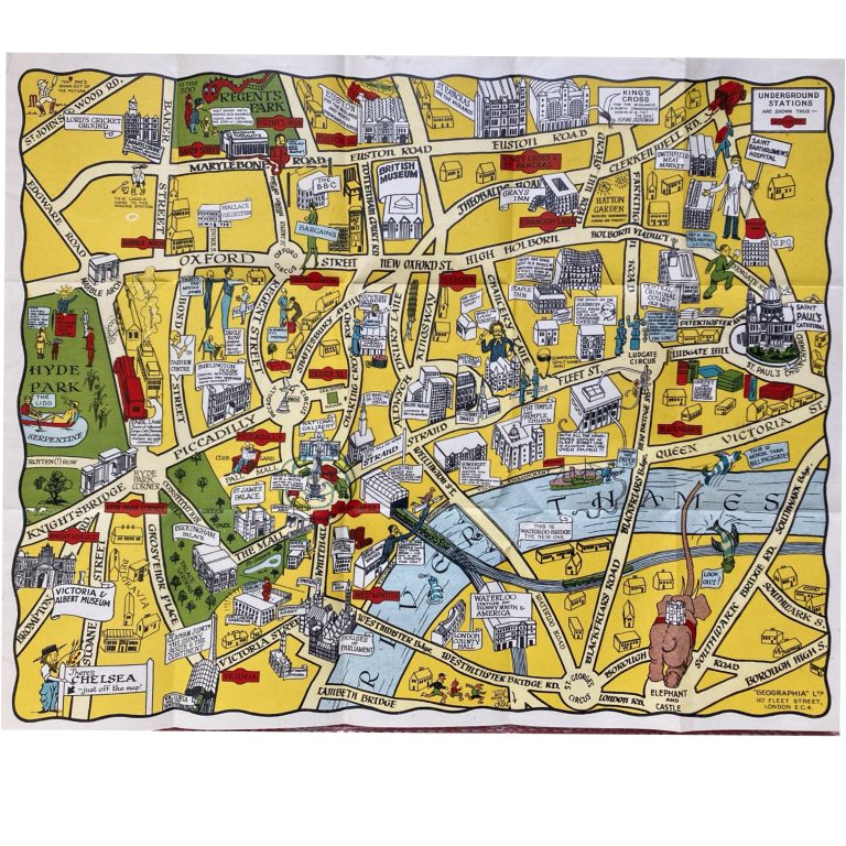 Pictorial Map of London