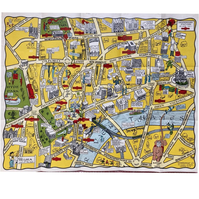 Pictorial Map of London