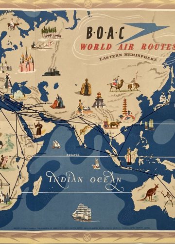 BOAC map 1949